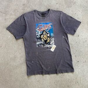 00s Y2k Faded Graffiti Tee Shirt